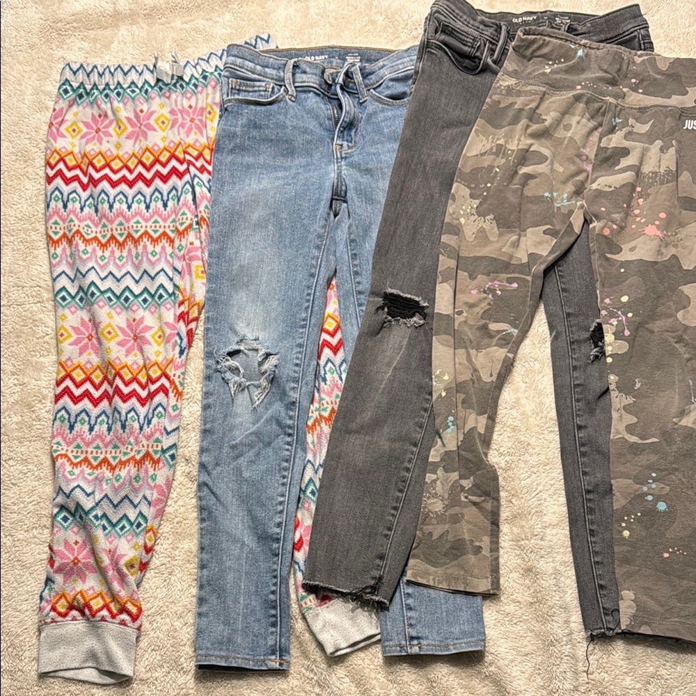 Size 10 Girls, lot of clothing as shown